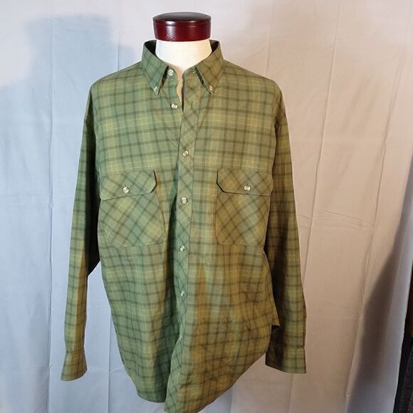 Magellan Men's Green Plaid Shirt - Picture 8 of 8